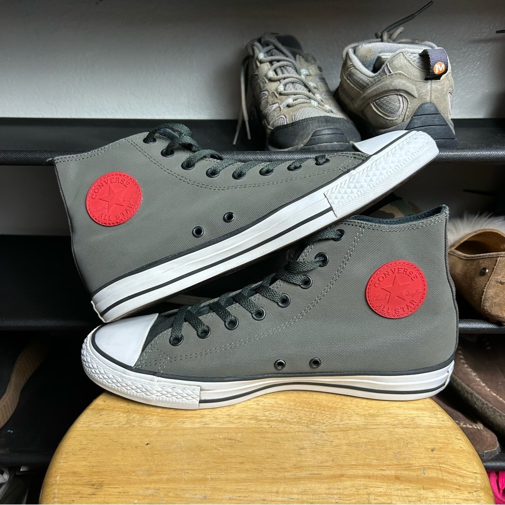 Converse ctas hi grey red kurim